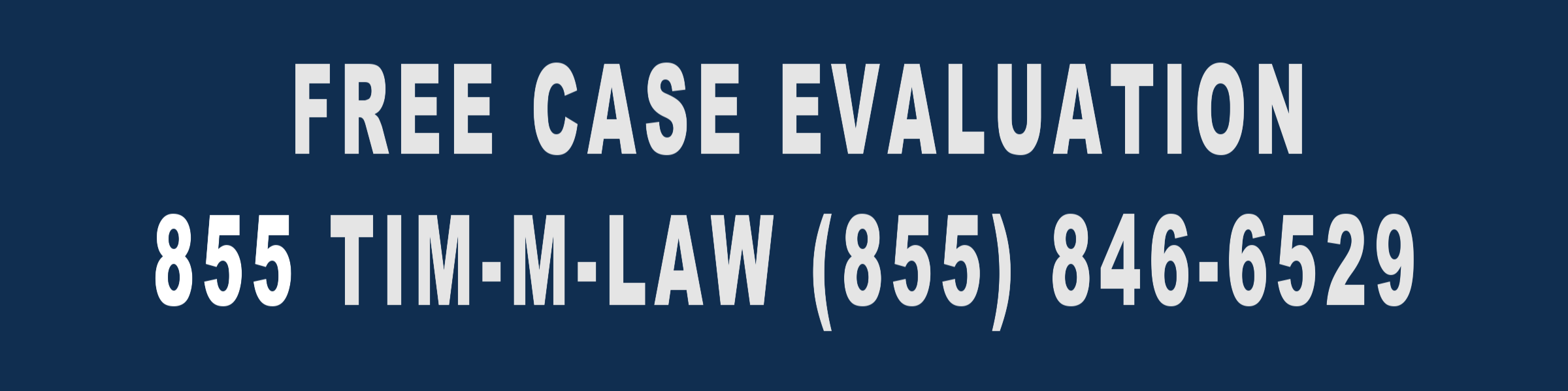 Attorney ad for free case evaluation.