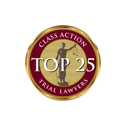 Badge from Trial Lawyers Association for Class Actions:  Top 25